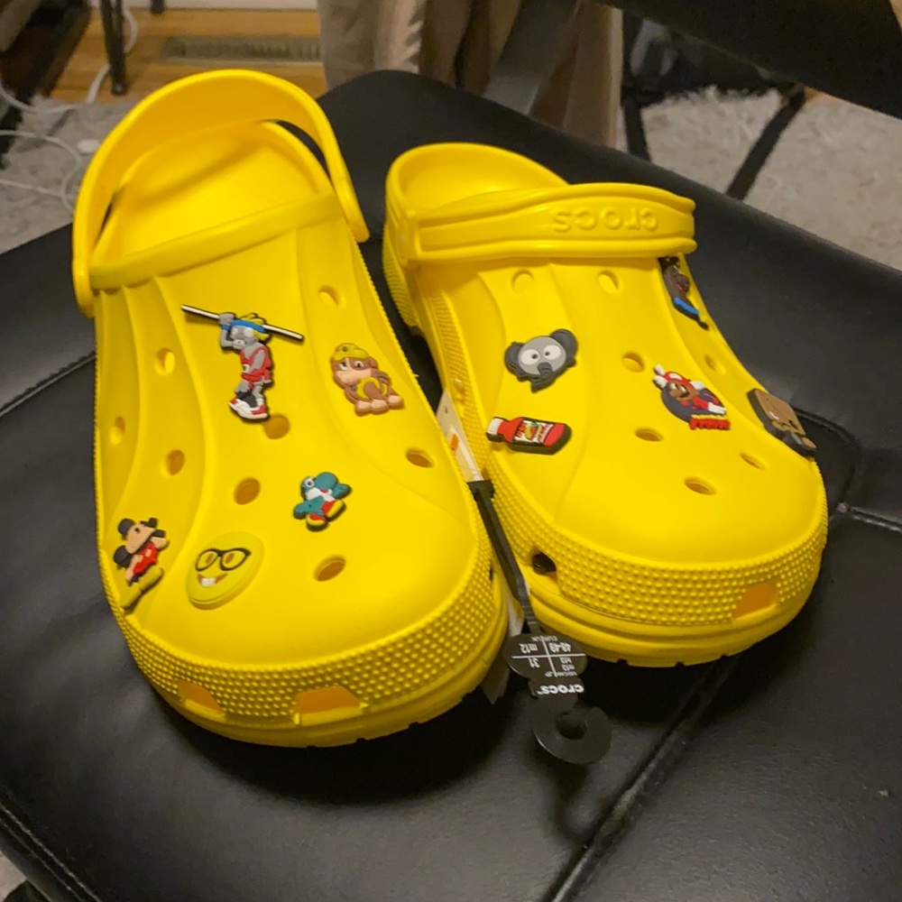 Yellow Size 13 Men’s Crocs